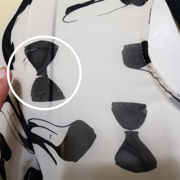 Vintage Kardashian Kollection Bowtie Blouse - Picture 5 of 6